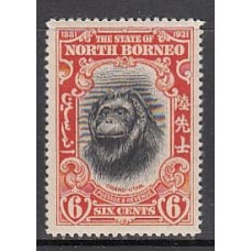Borneo Correo Yvert 235 ** Mnh Fauna. Mono
