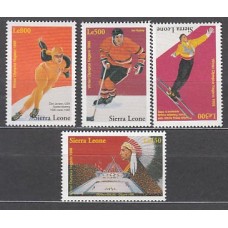Sierra Leona - Correo Yvert 2369/72 ** Mnh  Olimpiadas de Nagano