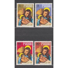 Samoa - Correo Yvert 237/40 ** Mnh Navidad