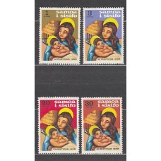 Samoa - Correo Yvert 237/40 ** Mnh Navidad