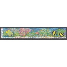 Tokelau - Correo Yvert 237/41 ** Mnh Fauna. Peces