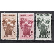 Sahara Correo 1952 Edifil 98/100 ** Mnh