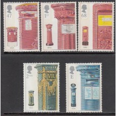 Gran Bretaña - Correo 2002 Yvert 2373/77 ** Mnh Buzones