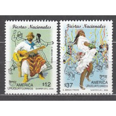 Uruguay - Correo 2008 Yvert 2377/8 ** Mnh Upaep