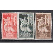 Sahara Correo 1953 Edifil 101/3  ** Mnh