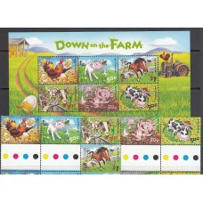 Australia - Correo 2005 Yvert 2379/84+Hb 86 ** Mnh Fauna