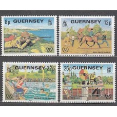 Guernsey - Correo 1981 Yvert 239/42 ** Mnh Personas incapacitadas