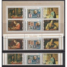 Aitutaki Correo Yvert 239/44 + H.27 ** Mnh