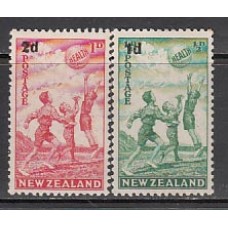 Nueva Zelanda - Correo 1939 Yvert 241/2 ** Mnh