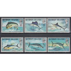 Virgenes - Correo Yvert 241/6 ** Mnh Fauna peces