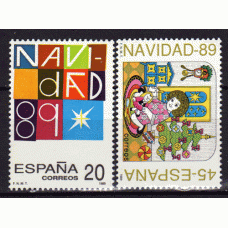 España II Centenario Correo 1989 Edifil 3036/7 ** Mnh