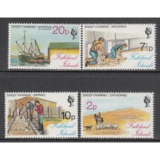 Falkland - Correo Yvert 244/7 ** Mnh