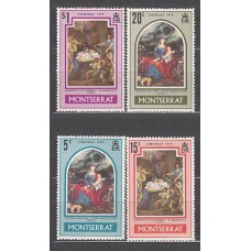 Montserrat - Correo Yvert 244/7 ** Mnh Navidad Pinturas