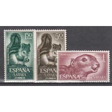 Sahara Correo 1964 Edifil 236/8 ** Mnh