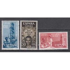 Sahara Correo 1965 Edifil 239/41 ** Mnh