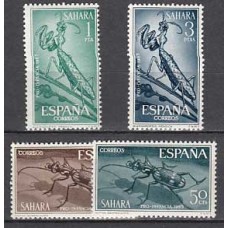 Sahara Correo 1965 Edifil 242/5 ** Mnh Fauna