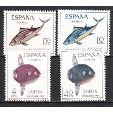 Sahara Correo 1966 Edifil 252/5 ** Mnh