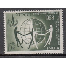 India - Correo Yvert 244 **  Mnh  Derechos del hombre