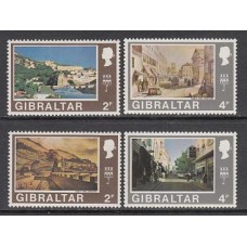Gibraltar - Correo 1971 Yvert 245a/5a ** Mnh Vistas