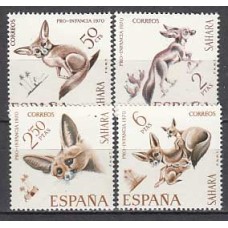 Sahara Correo 1970 Edifil 279/82 ** Mnh