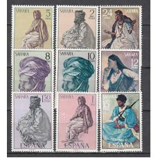 Sahara Correo 1972 Edifil 297/305 ** Mnh