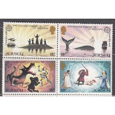 Jersey - Correo 1981 Yvert 247/50 ** Mnh Europa