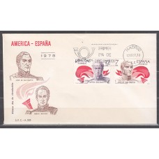 España II Centenario Sobres 1º Día 1978 Edifil 2489/90