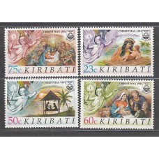 Kiribati - Correo Yvert 249/52 ** Mnh Navidad