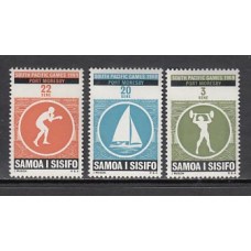 Samoa - Correo Yvert 251/3 ** Mnh Deportes