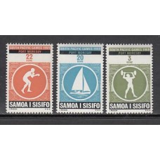 Samoa - Correo Yvert 251/3 ** Mnh Deportes