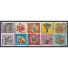 Ruanda - Correo Yvert 253/62 ** Mnh  Flores