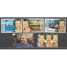 Kiribati - Correo Yvert 253/7 ** Mnh Personaje