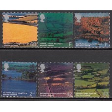 Gran Bretaña - Correo 2004 Yvert 2533/38 ** Mnh Paisajes