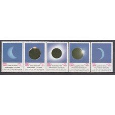Iran - Correo 1999 Yvert 2539/43 ** Mnh  Eclipse solar