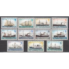 Falkland - Correo Yvert 254/68 ** Mnh Barcos