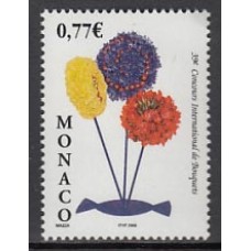 Monaco - Correo 2006 Yvert 2541 ** Mnh Flores