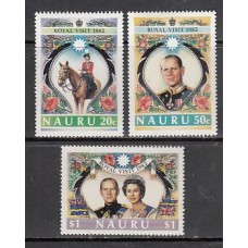 Nauru - Correo Yvert 255/7 ** Mnh Personajes