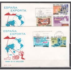 España II Centenario Sobres 1º Día 1980 Edifil 2563/7