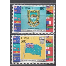 Tuvalu - Correo Yvert 257/8 ** Mnh