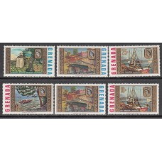 Grenada - Correo 1968 Yvert 258/63 ** Mnh Pinturas