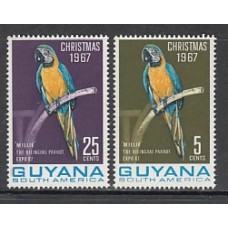 Guayana Britanica - Correo Yvert 258/9 ** Mnh Fauna. Aves