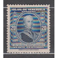 Venezuela - Correo 1946 Yvert 258 * Mh Personaje