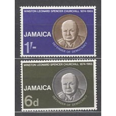 Jamaica - Correo Yvert 259/60 ** Mnh Winston Churchill
