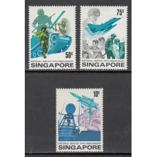 Singapur - Correo Yvert 259/61 ** Mnh