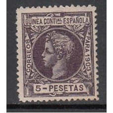 Guinea Sueltos 1903 Edifil 25N * Mh  nº 000