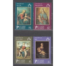 Pitcairn - Correo Yvert 260/3 ** Mnh Navidad. Pinturas