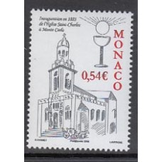 Monaco - Correo 2008 Yvert 2609 ** Mnh Iglesia