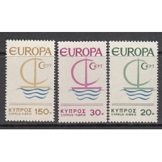Chipre - Correo 1966 Yvert 262/4 ** Mnh Europa