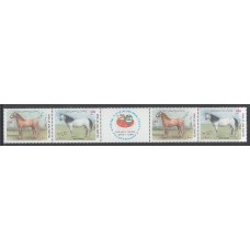 Iran - Correo 2002 Yvert 2626/9 ** Mnh  Fauna caballos