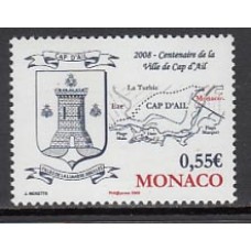 Monaco - Correo 2008 Yvert 2629 ** Mnh Escudo